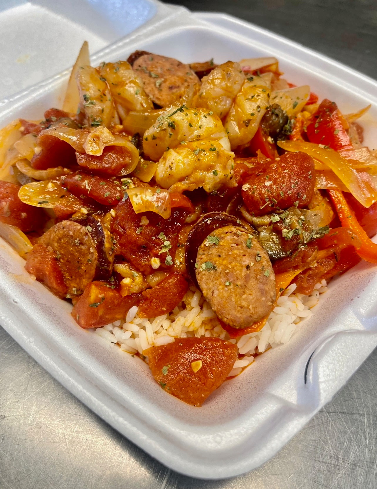 Sausage and peppers